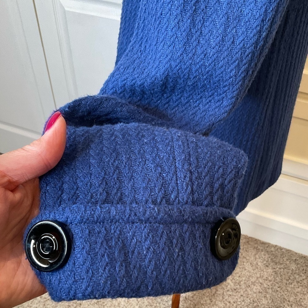 Tulle brand blue pea coat - Picture 5 of 8